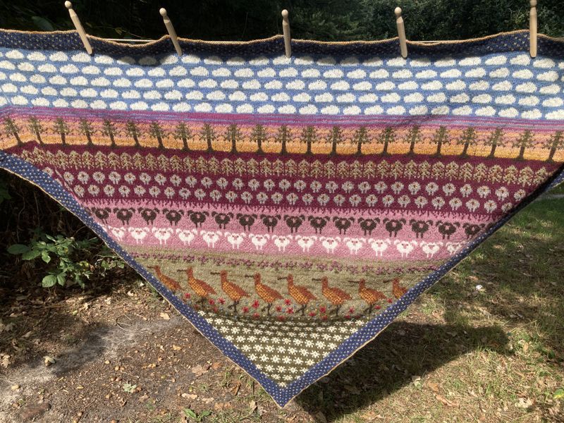 Utrechtse Heuvelrug shawl