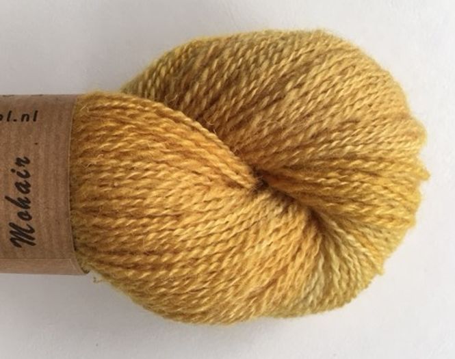 Hoofdbeeld Mohair - mosterd